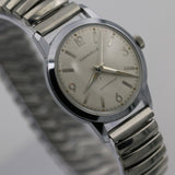 1972 Bulova / Caravelle Men's Silver Watch with Silver Bracelet