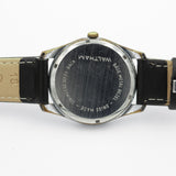 1970s Waltham Men's Swiss Made Silver 17Jwl Watch w/ Strap
