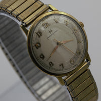 1960s Hamilton Men's 10K Gold Swiss 17Jwl Watch w/ Bracelet