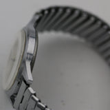 1972 Bulova / Caravelle Men's Silver Watch with Silver Bracelet