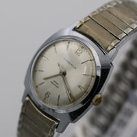 1967 Bulova / Caravelle Men's Silver Watch with Silver Bracelet