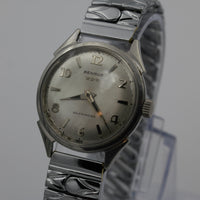 1962 Benrus Men's Swiss Made Automatic Silver Watch w/ Bracelet