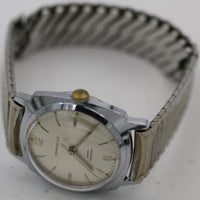 1967 Bulova / Caravelle Men's Silver Watch with Silver Bracelet