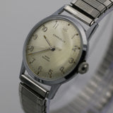 1964 Bulova / Caravelle Men's Silver Watch with Silver Bracelet