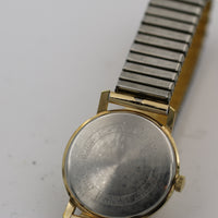 1967 Bulova / Caravelle Men's Gold Interesting Dial Fully Signed Watch w/ Bracelet