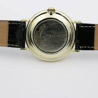 Sovereign Men's Gold Calendar Fancy Dial Watch w/ Strap