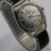 Henri Sandoz & fils Men's Silver 17Jwl Watch w/ Bracelet