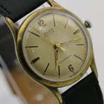 1940s Gruen Men's Swiss Made Gold 17Jwl Watch w/ Strap