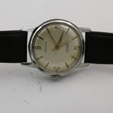 1960s Gruen Men's Swiss Silver 17Jwl Watch w/ Strap