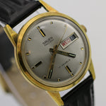 Gruen Men's Gold Swiss Made 17 Jewels Dual Calendar Watch