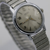 1955 Gruen Men's Silver Swiss Made 17 Jewels Watch w/ Bracelet