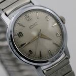 1955 Gruen Men's Silver Swiss Made 17 Jewels Watch w/ Bracelet