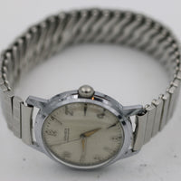 1955 Gruen Men's Silver Swiss Made 17 Jewels Watch w/ Bracelet