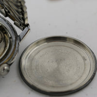 1955 Gruen Men's Silver Swiss Made 17 Jewels Watch w/ Bracelet