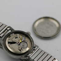 1945 Breguet-Gruen Swiss Men's Automatic Bumper Silver Watch w/ Silver Bracelet