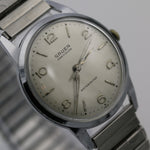 1950s Gruen Men's Silver Swiss Made 17 Jewels Watch w/ Bracelet