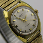 Gruen Men's Swiss Made Gold 17Jwl Watch w/ Gold Bracelet