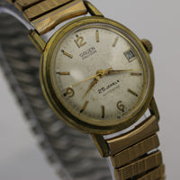 1950s Gruen Swiss Men's Automatic 25Jwl Gold Calendar Watch w/ Bracelet