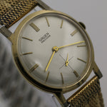 1950s Gruen Men's Swiss Gold 17Jwl Watch w/ Bracelet