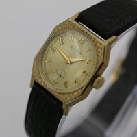 1967 Bulova Men's Swiss Made 10K Gold Watch w/ Strap