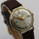 1969 Bulova Men's Swiss 17Jwl 10K Gold Calendar Watch