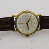 1964 Bulova Men's Swiss 17Jwl 10K Gold Ultra Thin Watch