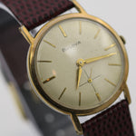 1962 Bulova Men's Swiss 17Jwl 10K Gold Ultra Thin Watch