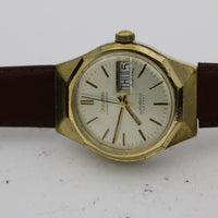 1968 Bulova Swiss Automatic Oceanographer 333ft Gold Watch