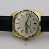 Bulova 1976 Men's Automatic 17Jwl Gold Calendar Watch