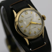 1956 Bulova Men's Automatic 10K Gold 17Jwl Watch w/ Strap