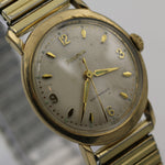 1963 Bulova Men's 17Jwl Swiss Made 10K Gold Egg-Shaped Watch w/ Bracelet