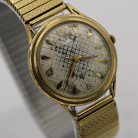 1962 Bulova Men's 10K Gold 17Jwl Swiss Made Ultra Thin Watch w/ Gold Bracelet