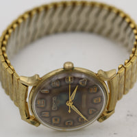 1961 Bulova Men's Swiss 17Jwl 10K Gold Ultra Thin Watch w/ Bracelet