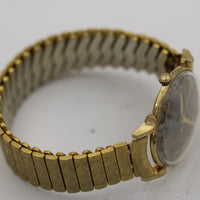 1961 Bulova Men's Swiss 17Jwl 10K Gold Ultra Thin Watch w/ Bracelet