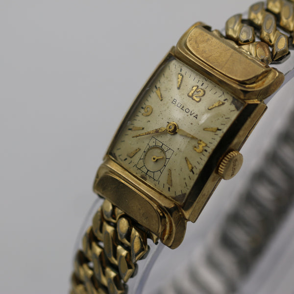 Vintage bulova mens online watch