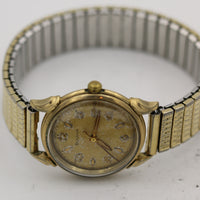 1957 Bulova Men's Swiss Made 17Jwl Gold Fancy Lugs Watch w/ Bracelet