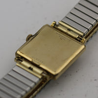 1966 Bulova Men's Swiss 17Jwl 10K Gold Textured Dial Watch w/ Bracelet