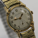 1951 Bulova Men's Swiss Made 17Jwl Gold Fancy Lugs Watch w/ Bracelet