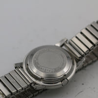 1957 Bulova Men's Silver 23Jwl Automatic Hidden Crown Watch w/ Bracelet