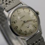 1969 Bulova Men's Swiss Sea King Silver Watch w/ Bracelet