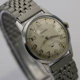 1969 Bulova Men's Swiss Sea King Silver Watch w/ Bracelet