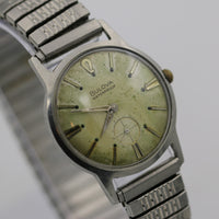 1963 Bulova Men's 17Jwl Swiss Made Silver Watch w/ Bracelet