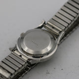 Bulova Men's Automatic Silver Clean Dial Hidden Crown Watch w/ Bracelet