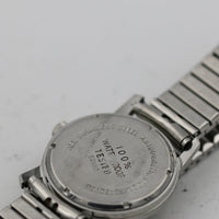Bulova Rebuilt Men's Silver 21Jwl Made in USA Watch w/ Bracelet