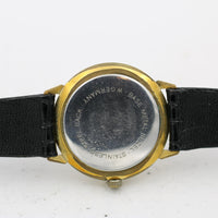 1970s Helbros Countdown Mens Gold 21Jwl Dual Calendar Made in W. Germany Watch