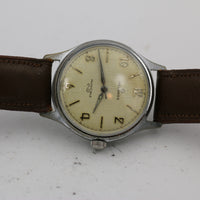Helbros Invincible Men's Silver Made in France Watch