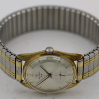 Helbros Men's Gold Made in France Watch w/ Bracelet