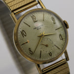 Helbros Invincible Men's Gold Made in France Watch w/ Bracelet
