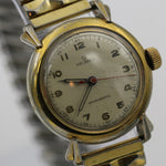 1940s Helbros Windomatic Men's Gold Automatic Swiss Made Military Watch w/ Bracelet