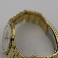 1960s Benrus Men's Gold Gorgeous Dial 17Jwl Watch w/ Bracelet